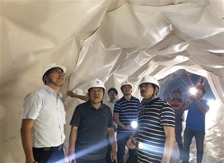欧旨依到柳东新区水厂古偿河原水输水工程调研