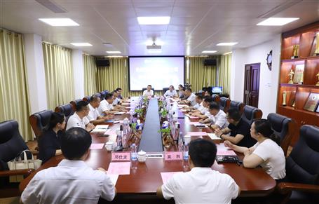广西DS视讯集团控股公司到公司座谈交流