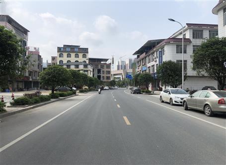 桂金分公司承建的河池市城西新区芝田片区路网遂宁路通过团结复验