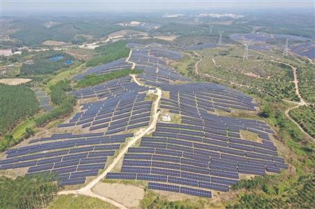 冶建公司这个项目开工了，，，，，，，建设规模100MW