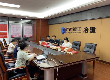 【“两个年”双提升】冶建公司党委开展2022年上半年党DS视讯作检查