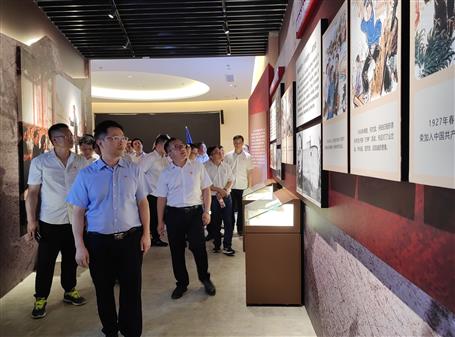 【主题教育】赖海标加入公司机关党委主题教育现场教学运动